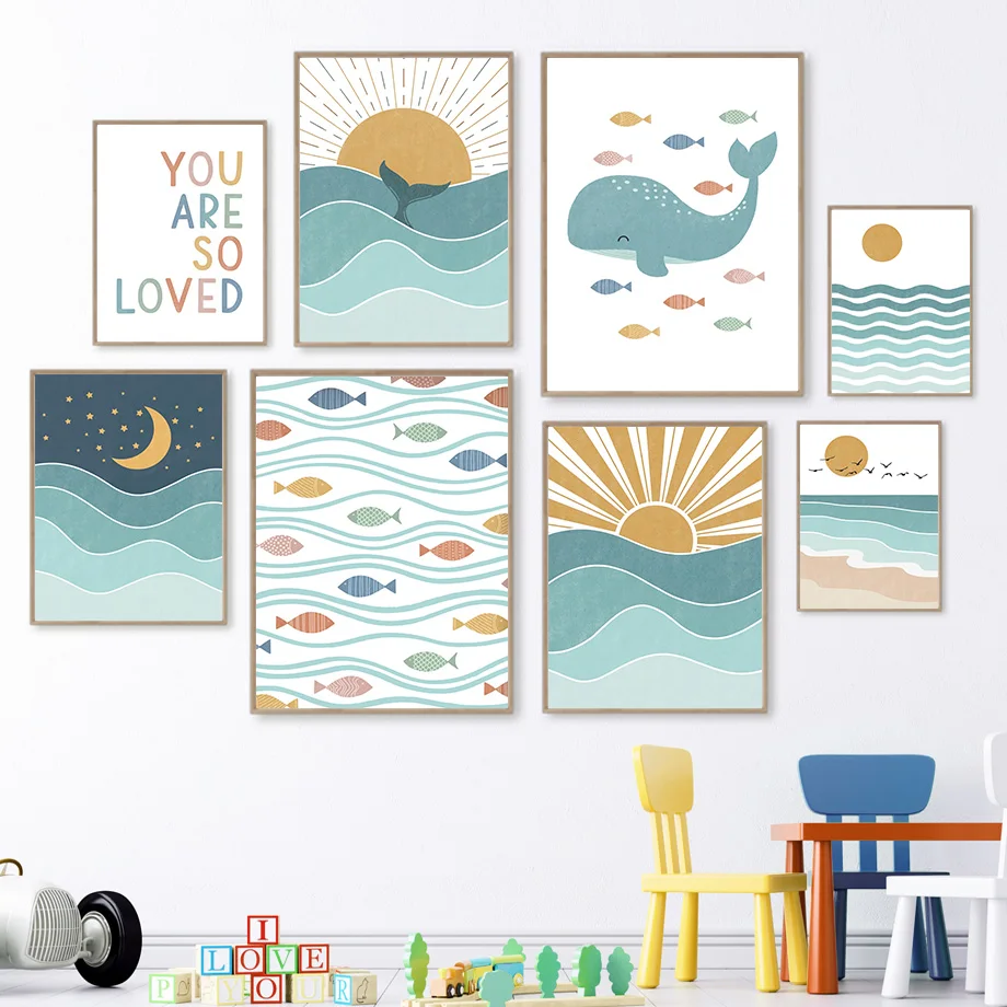 Baby Girl Nursery Quotes - 1 peça de arte de parede