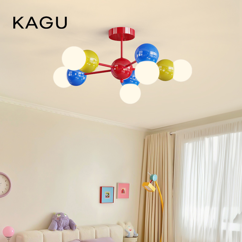 Baby Nursery Light Fixture - Lustre KAGU Bubble Ball - Luminária