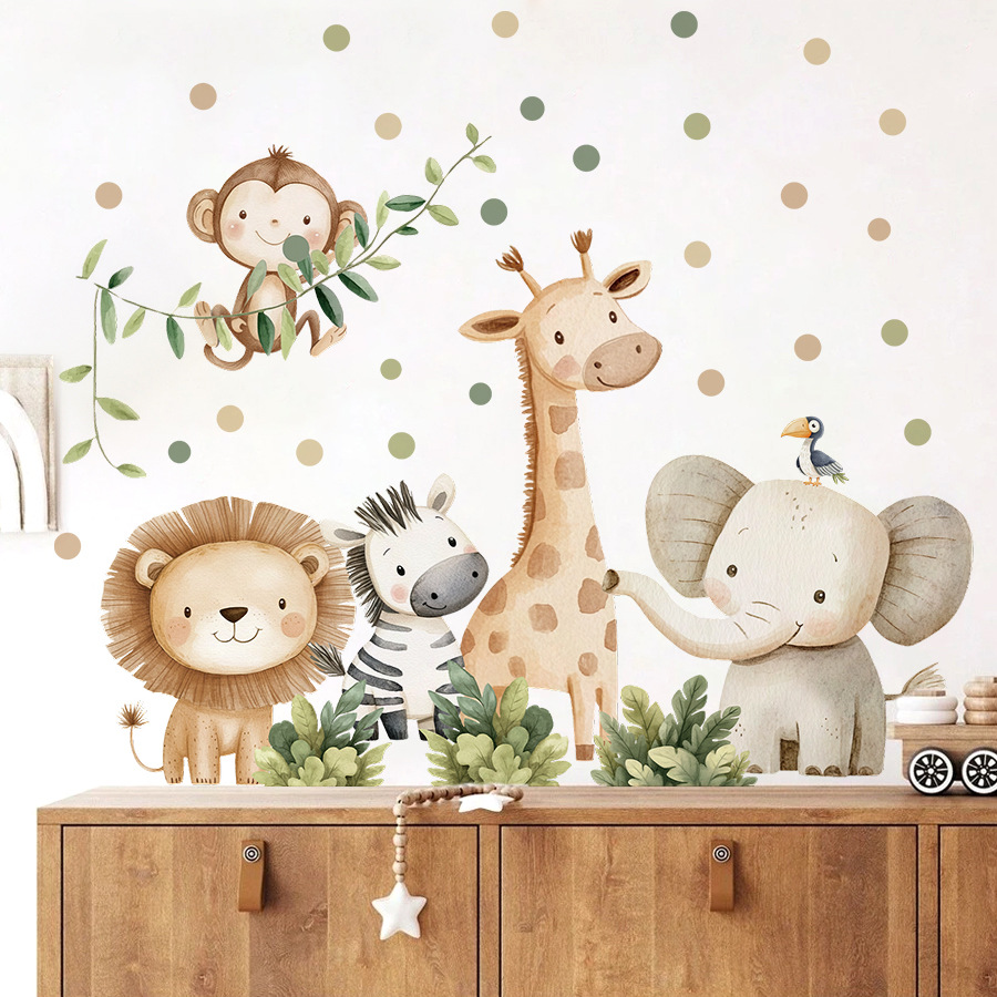 Boho floresta animais adesivos - Baby Nursery Decor Girl avaliação e preço