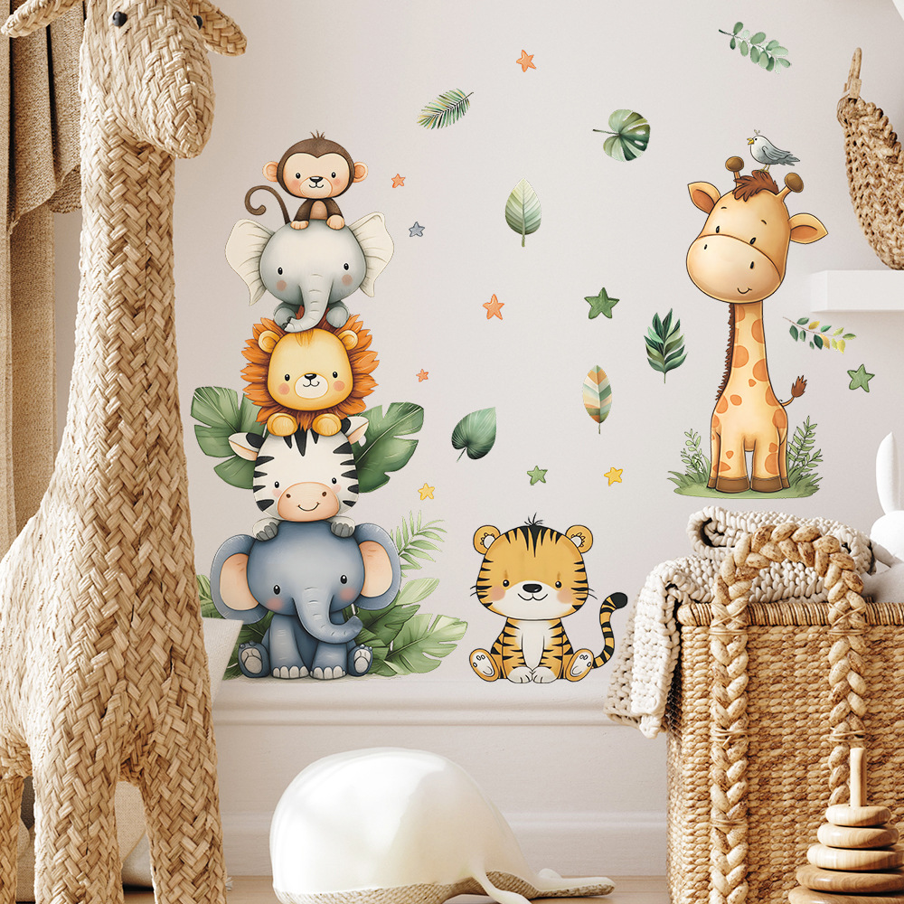 Boho floresta animais adesivos - Baby Nursery Decor Girl avaliação e preço