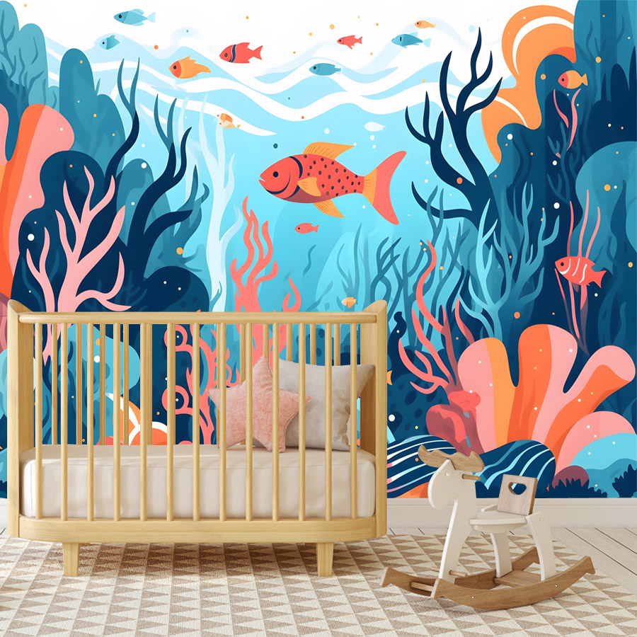 Papel de Parede Adesivo 6+ Des - Baby Nursery Peel And Stick Wallpaper avaliação e preço