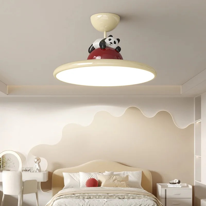 Estilo creme dos desenhos anim - Baby Nursery Light Fixture avaliação e preço