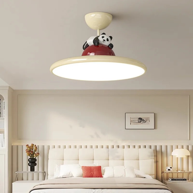 Estilo creme dos desenhos anim - Baby Nursery Light Fixture avaliação e preço