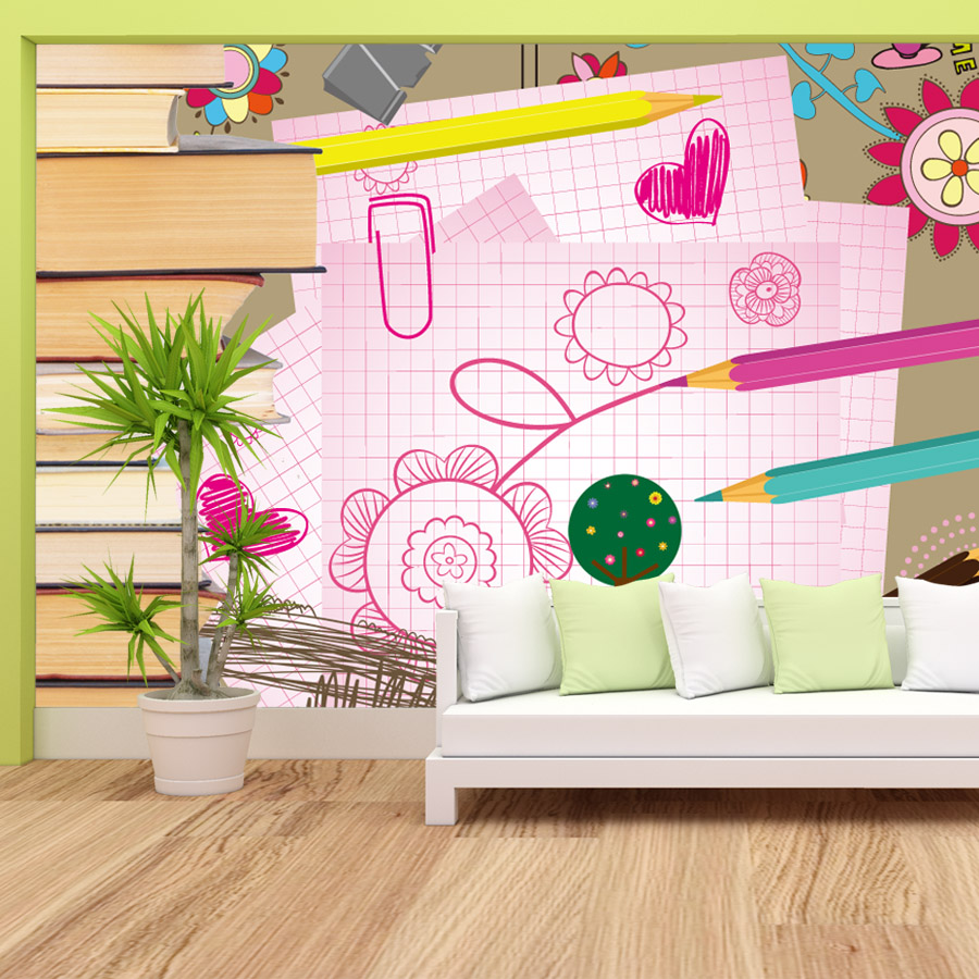 Livros de desenhos animados de - Baby Nursery Peel And Stick Wallpaper avaliação e preço