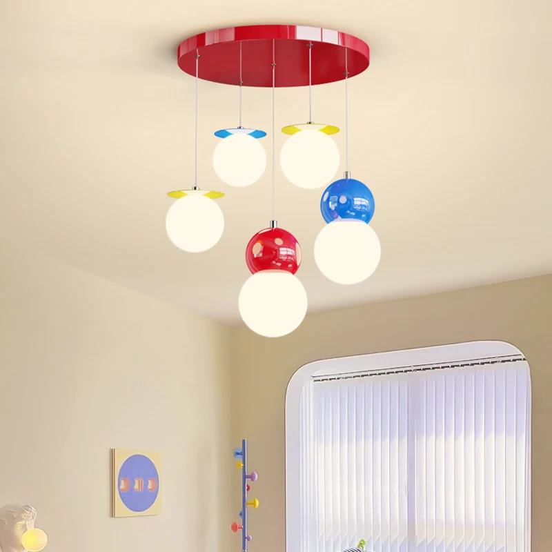 Lustre em forma de bola de bol - Baby Nursery Light Fixture avaliação e preço