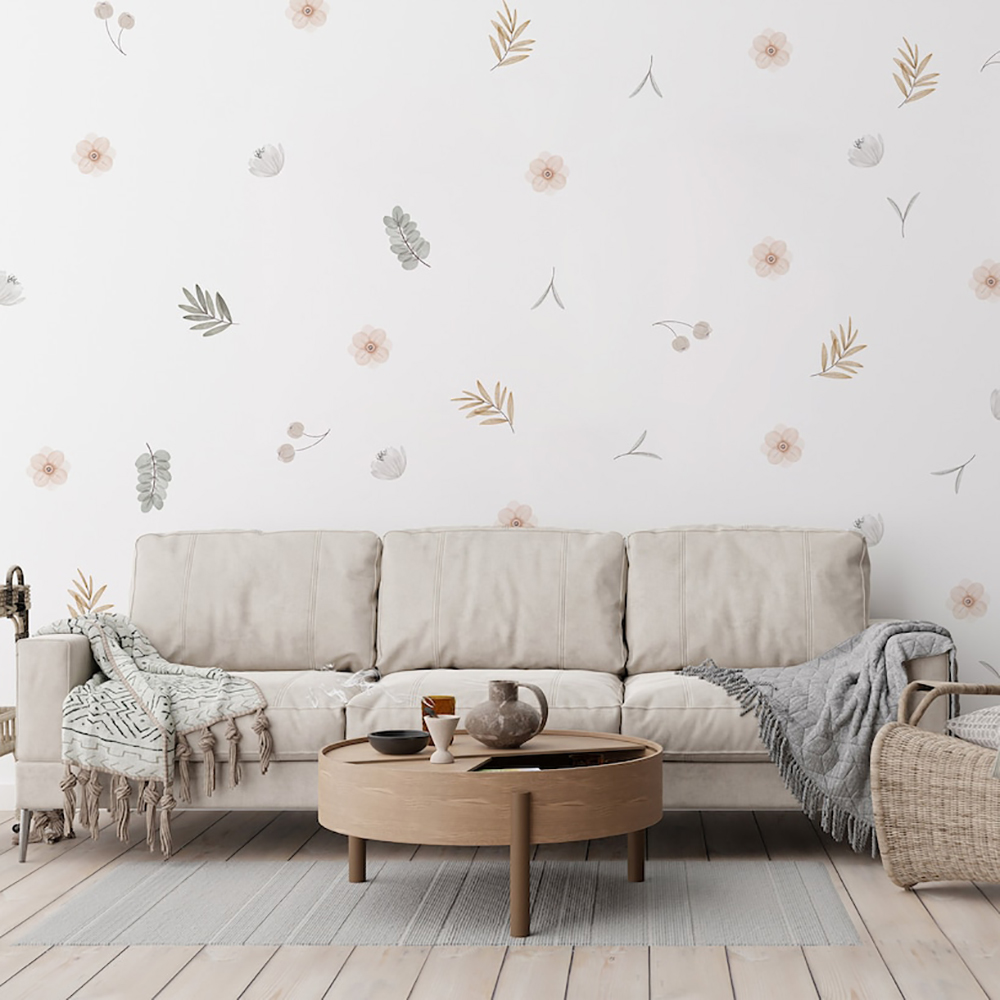 Boho folhas botânicas diy deca - Baby Nursery Decor Girl avaliação e preço