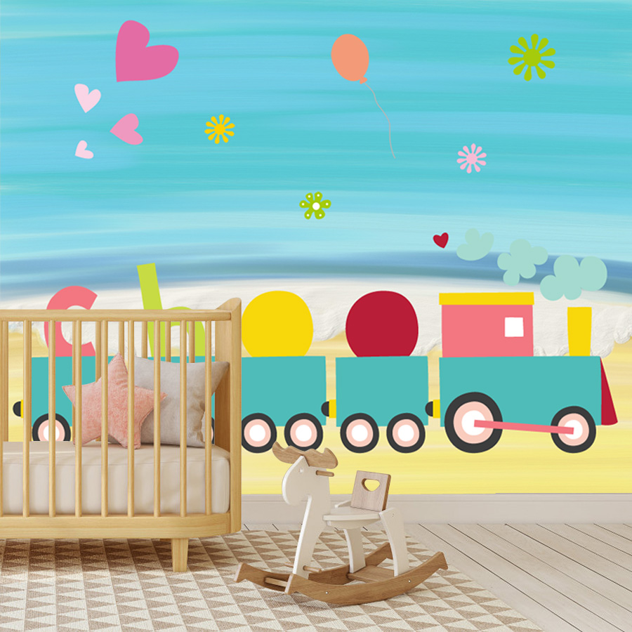 Personalizado fácil de aplicar - Baby Nursery Peel And Stick Wallpaper avaliação e preço