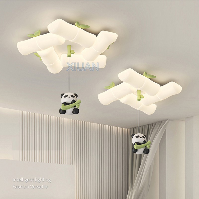 Chinese Panda Lâmpadas de teto - Baby Nursery Light Fixture avaliação e preço