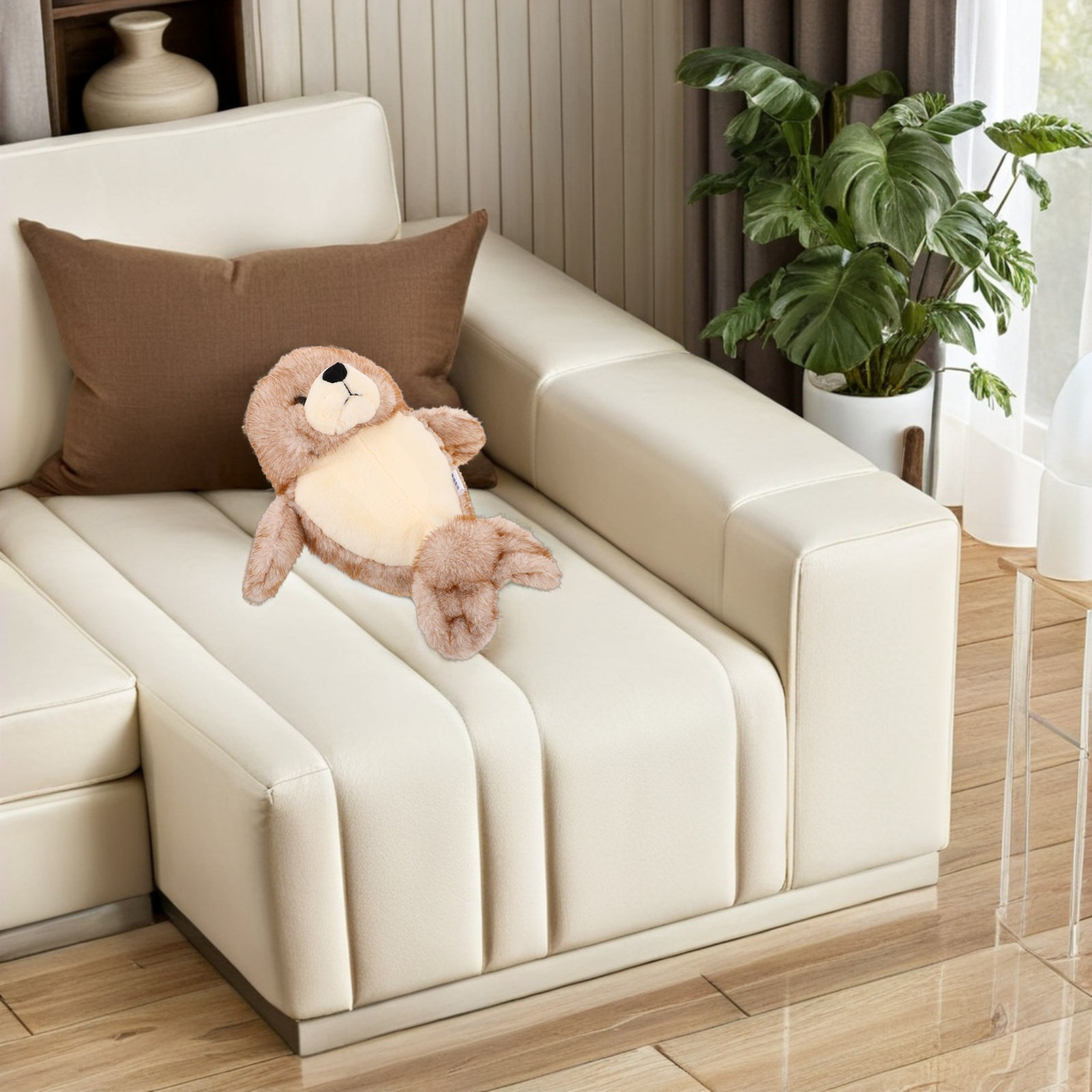 Almofada de Pelúcia de Foca Ma - Baby Nursery Decor Girl avaliação e preço