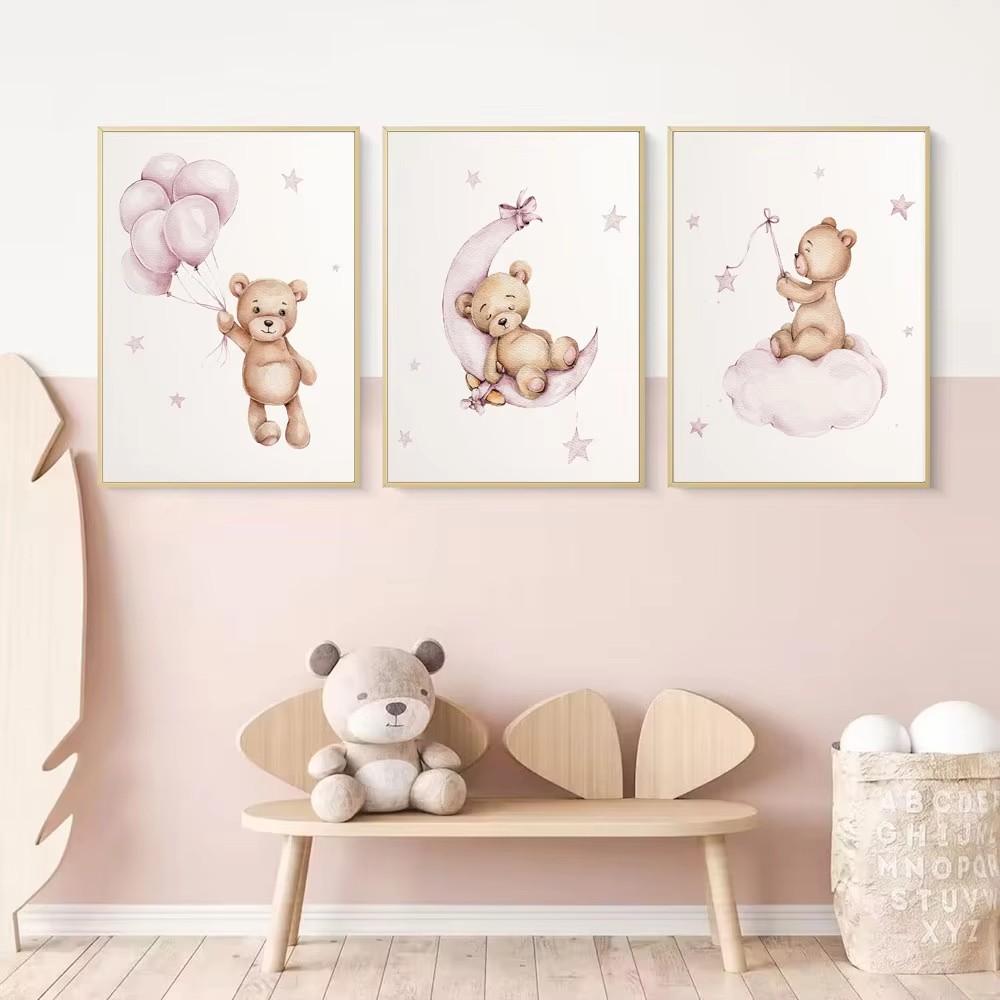 Decoração de Parede para Quart - Baby Nursery Decor Girl avaliação e preço