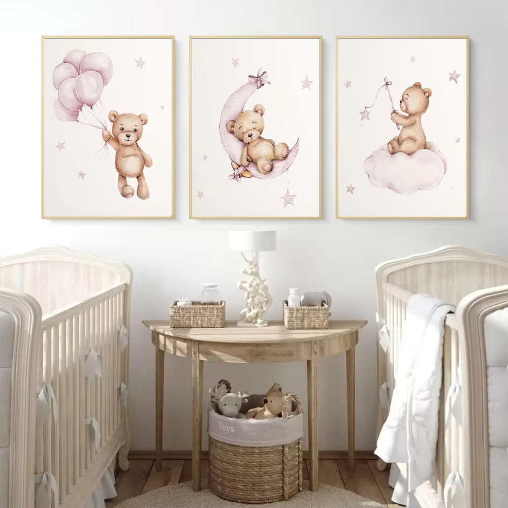 Decoração de Parede para Quart - Baby Nursery Decor Girl avaliação e preço