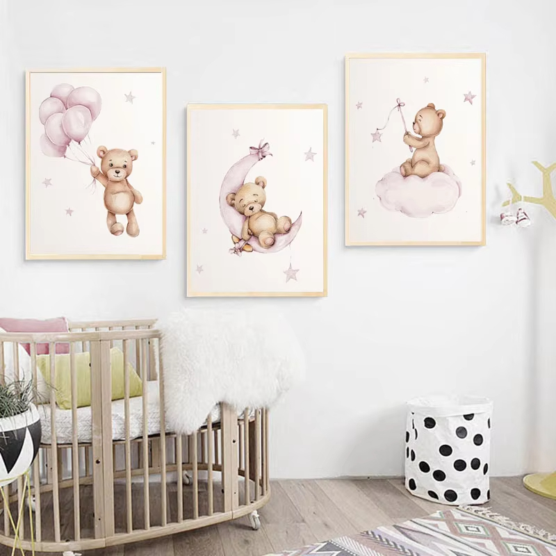Decoração de Parede para Quart - Baby Nursery Decor Girl avaliação e preço